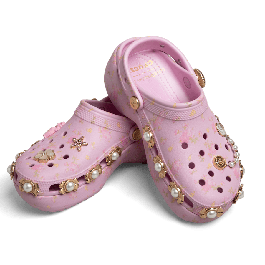 LoveShackFancy Classic Platform Clog - US 2848