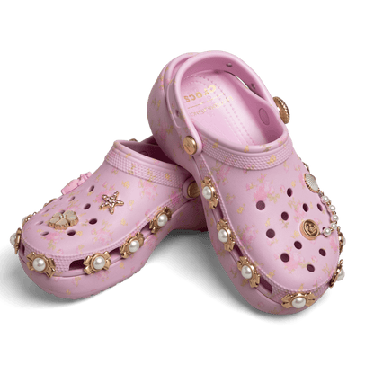 LoveShackFancy Classic Platform Clog - US 2848
