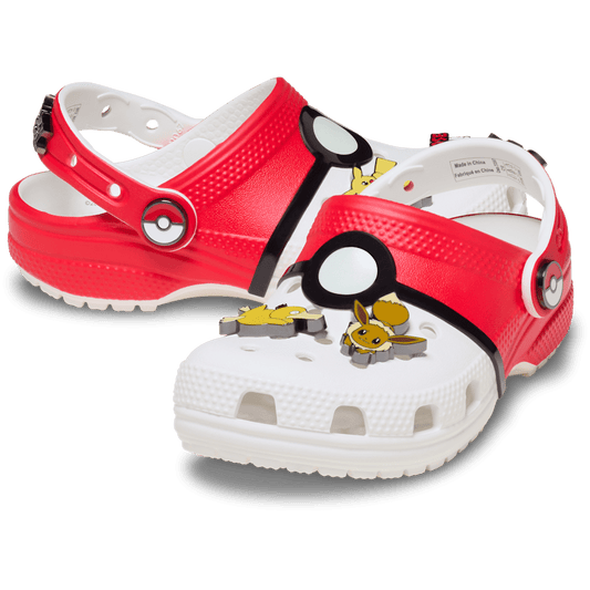 Toddler Pokémon Poké Ball Classic Clog - US 3972