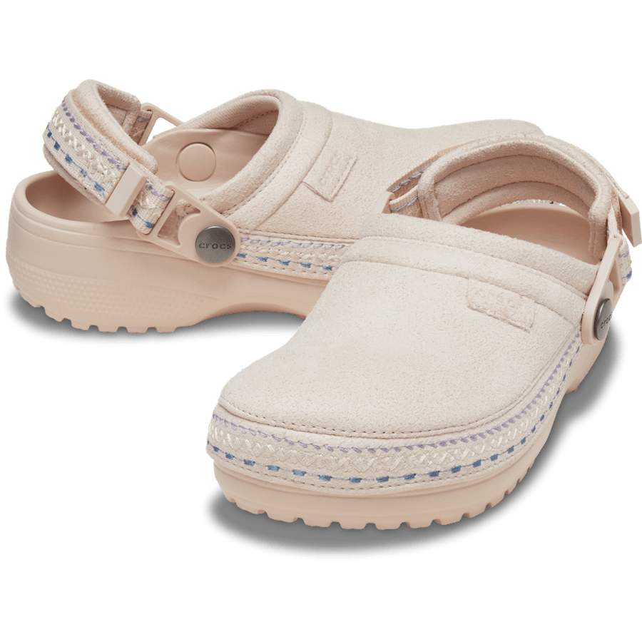 Kids' Crafted Vegan Suede Stitch Clog - US 6217