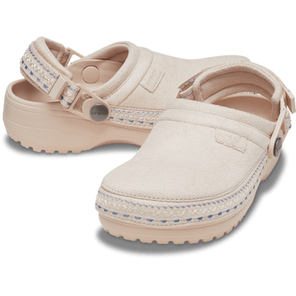 Kids' Crafted Vegan Suede Stitch Clog - US 6217