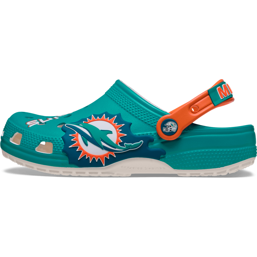 Kids' NFL Miami Dolphins Graphic Classic Clog - US 7561