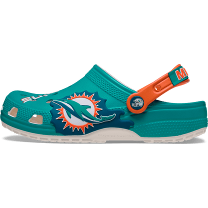 Kids' NFL Miami Dolphins Graphic Classic Clog - US 7561