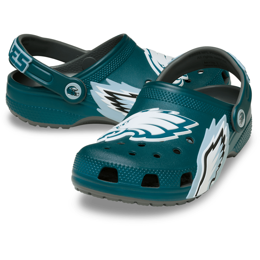 Kids’ NFL Philadelphia Eagles Graphic Classic Clog - US 3495