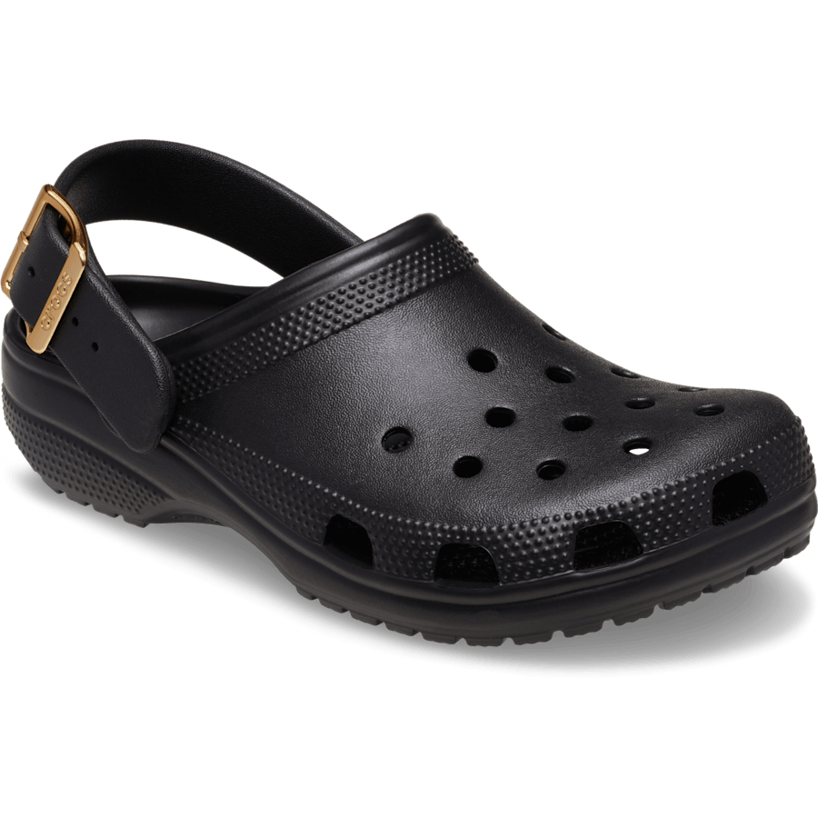 Classic Metallic Buckle Clog - US 7403