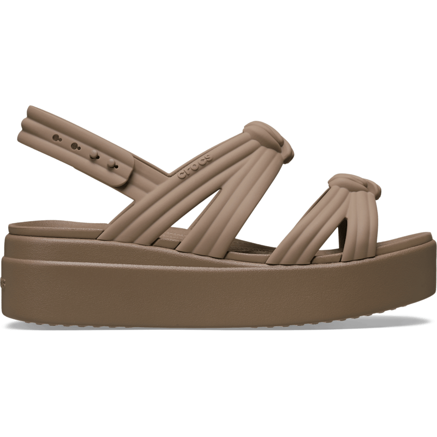 Brooklyn Low Wedge Knot Sandal - US 6683