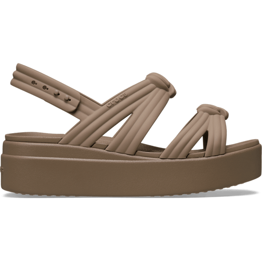 Brooklyn Low Wedge Knot Sandal - US 6683