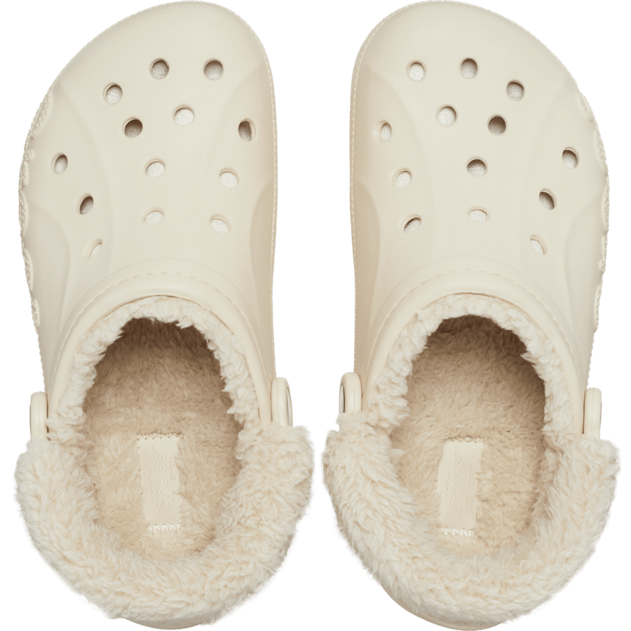 Baya Lined Fuzz-Strap Clog - US 2330