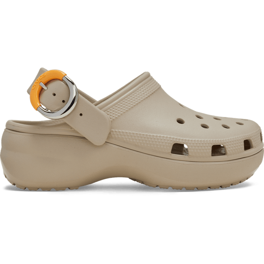 Classic Platform Dipped Buckle Clog - US 2564