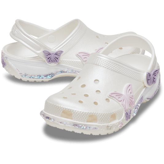 Toddler Classic Butterfly Sparkle Shaker Clog - US 4406