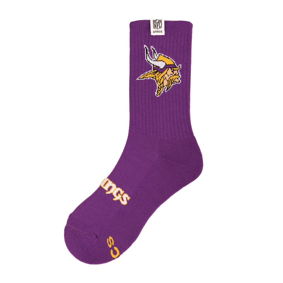 NFL Minnesota Vikings Crocs Socks - US 9827
