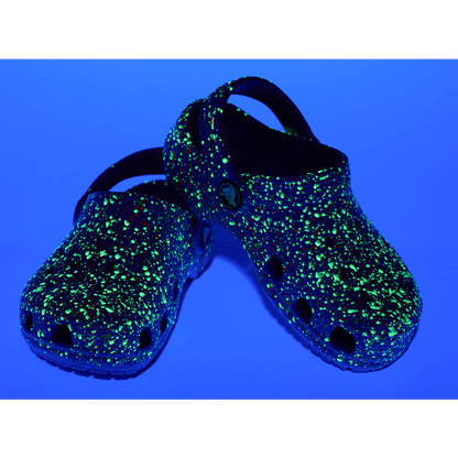Kids' Classic Glow Paint Splatter Clog - US 5687