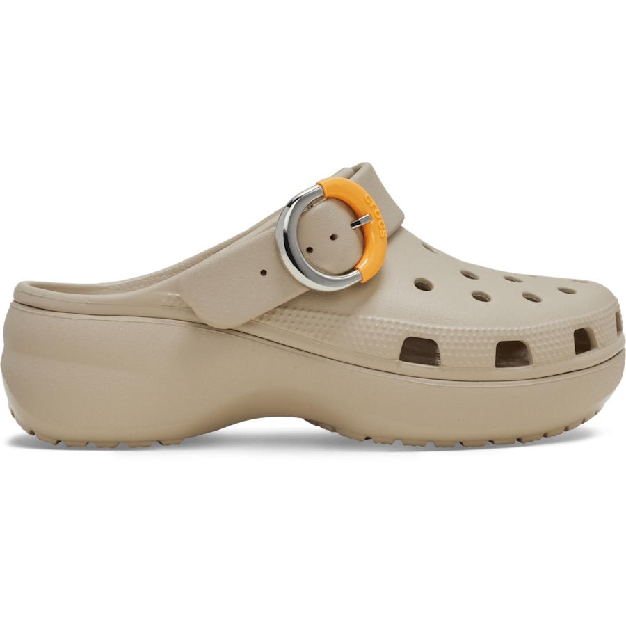 Classic Platform Dipped Buckle Clog - US 2564