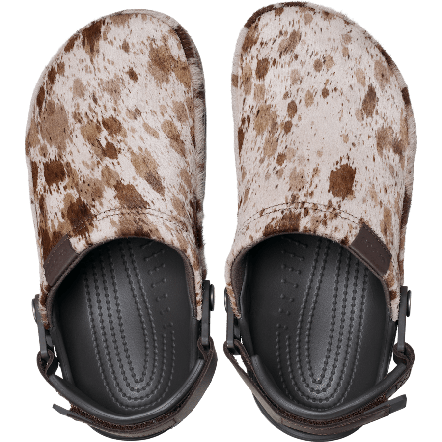 Crafted Pony Hair Clog - US 4092