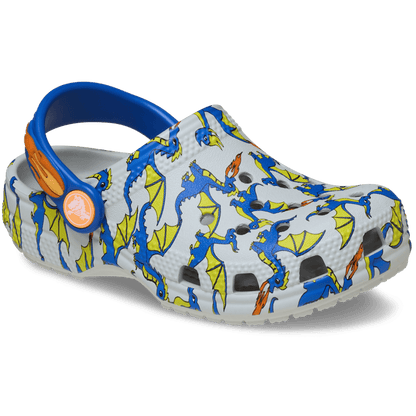 Toddler Classic Dragon Graphic Clog - US 2126
