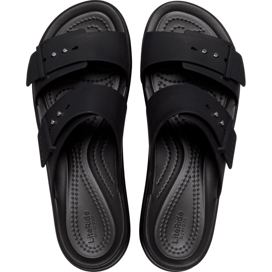 Brooklyn Buckle Low Wedge Sandal - US 3329