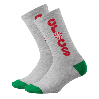 CrocsSocks Candy Cane 3-Pack - US 9965