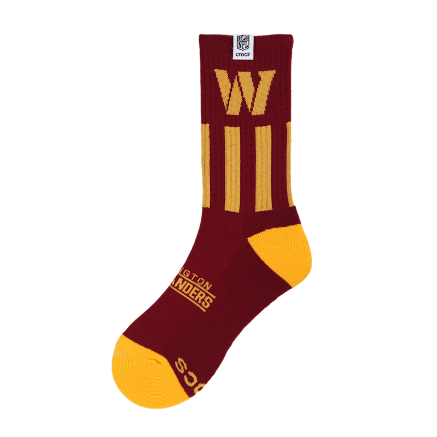 NFL Washington Commanders Crocs Socks - US 9746