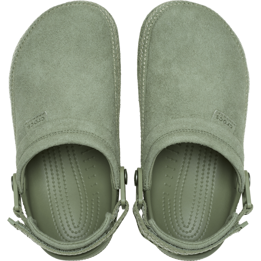 Crafted Vegan Suede Stitch Clog - US 4648