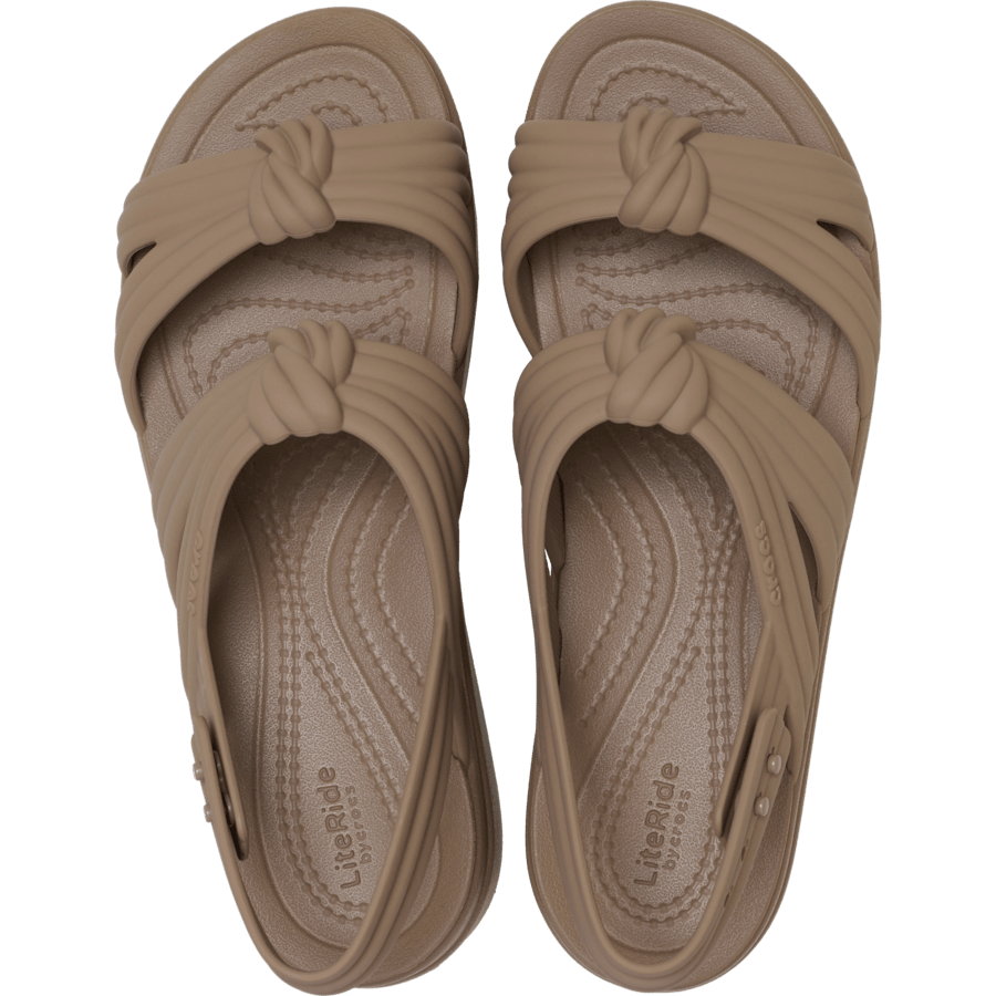 Brooklyn Low Wedge Knot Sandal - US 6683