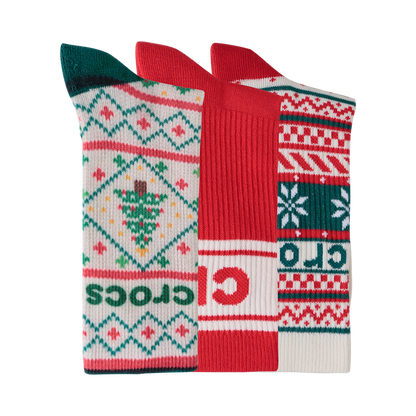 CrocsSocks Sweater Print 3-Pack - US 1513