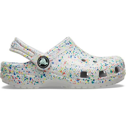 Kids' Classic Glow Paint Splatter Clog - US 5687