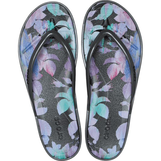Miami Round Dark Floral Flip - US 0928