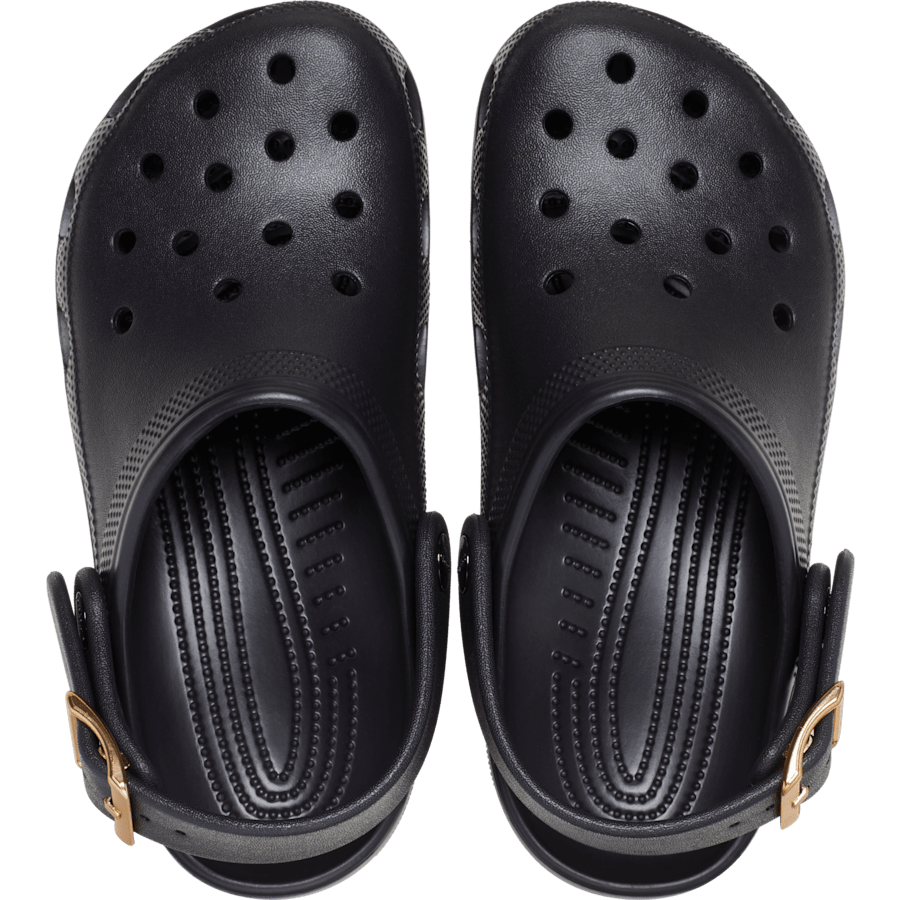 Classic Metallic Buckle Clog - US 7403