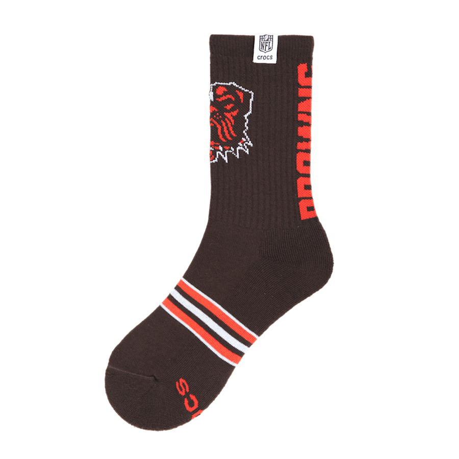 NFL Cleveland Browns Crocs Socks - US 1836