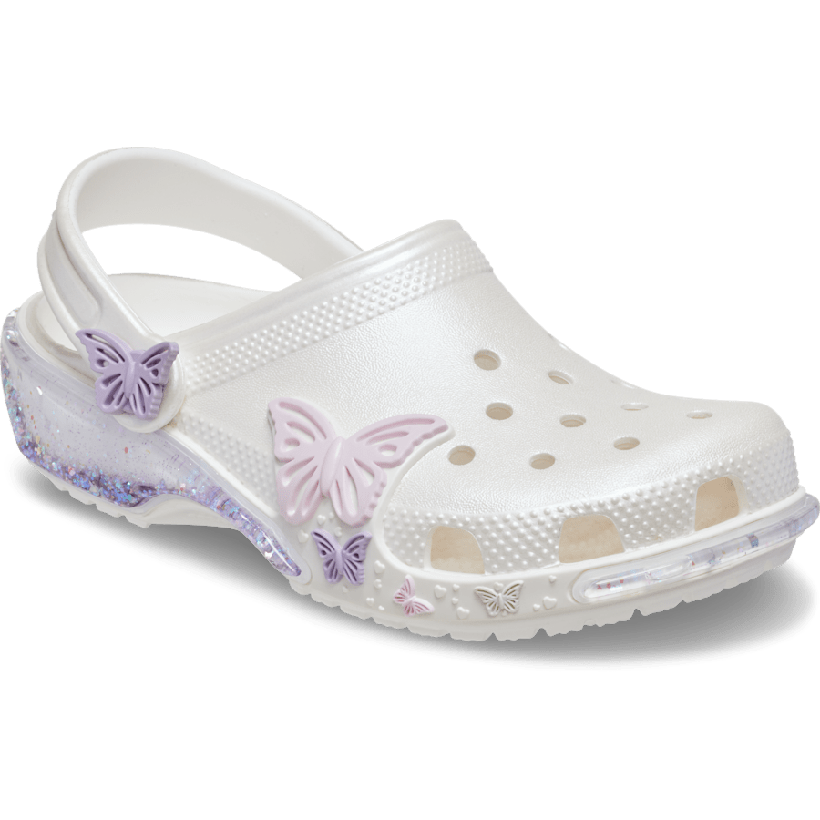 Toddler Classic Butterfly Sparkle Shaker Clog - US 4406