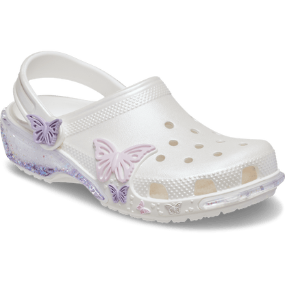Toddler Classic Butterfly Sparkle Shaker Clog - US 4406