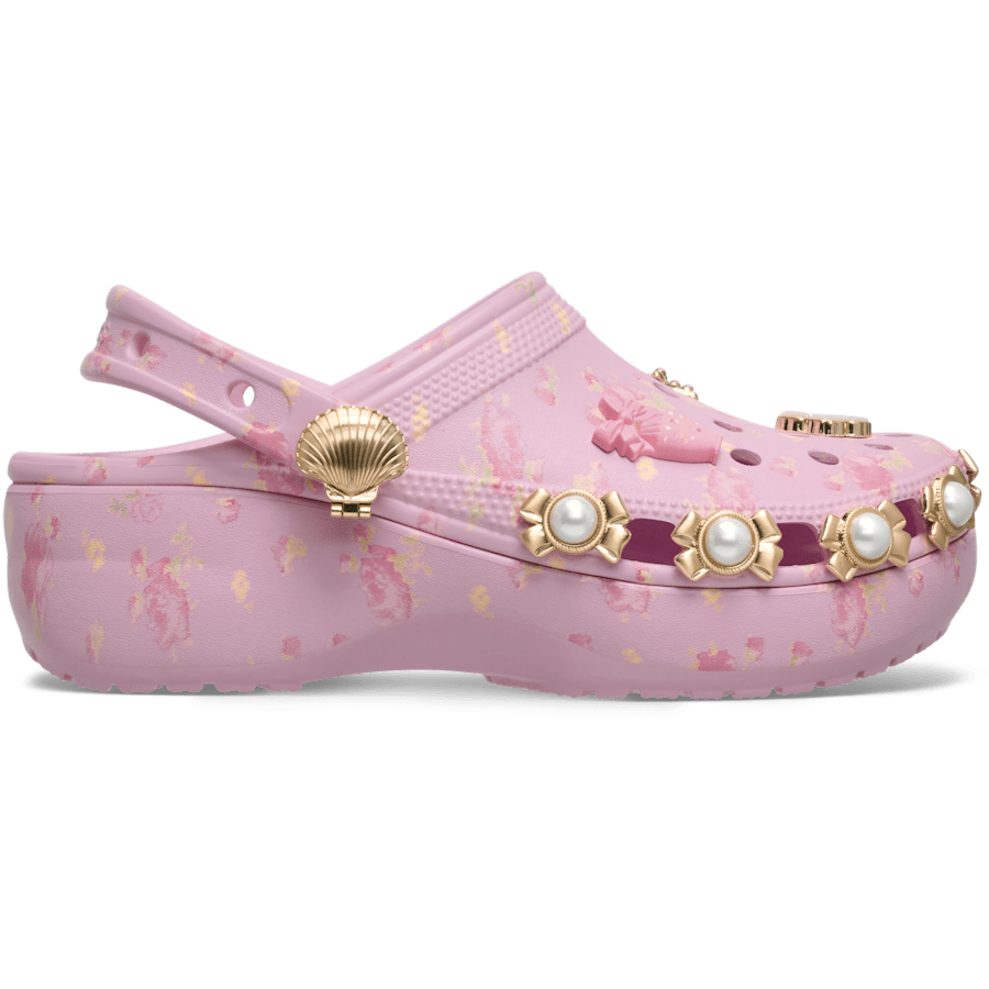 LoveShackFancy Classic Platform Clog - US 2848