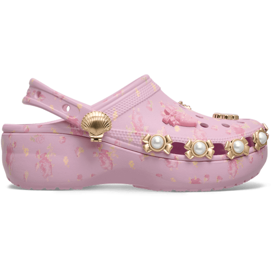 LoveShackFancy Classic Platform Clog - US 2848