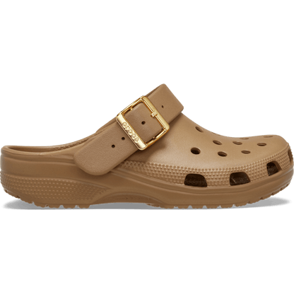 Classic Metallic Buckle Clog - US 4808