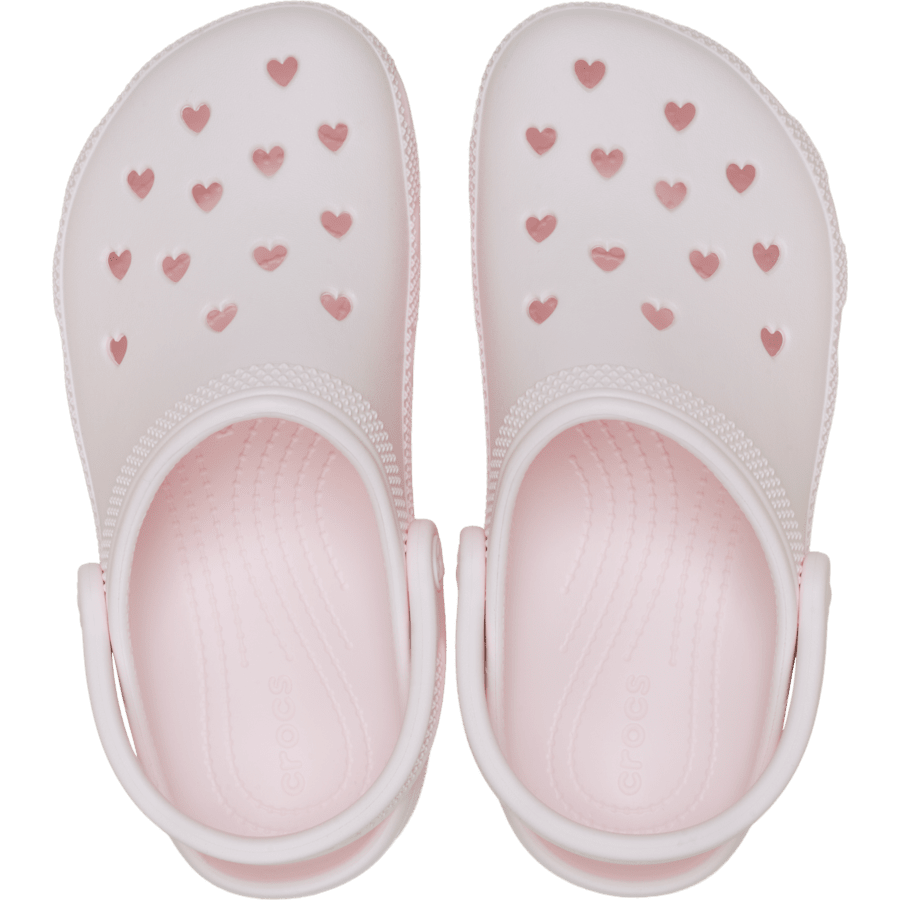 Classic Hearts Cut Out Clog - US 7553