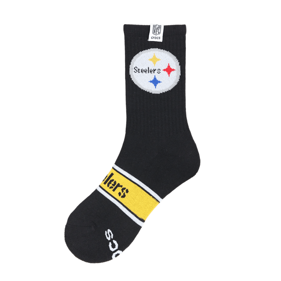 NFL Pittsburgh Steelers Crocs Socks - US 4294