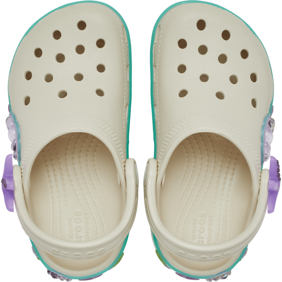 Toddler Classic Sea Sparkle Shaker Clog - US 2974