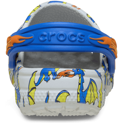 Toddler Classic Dragon Graphic Clog - US 2126