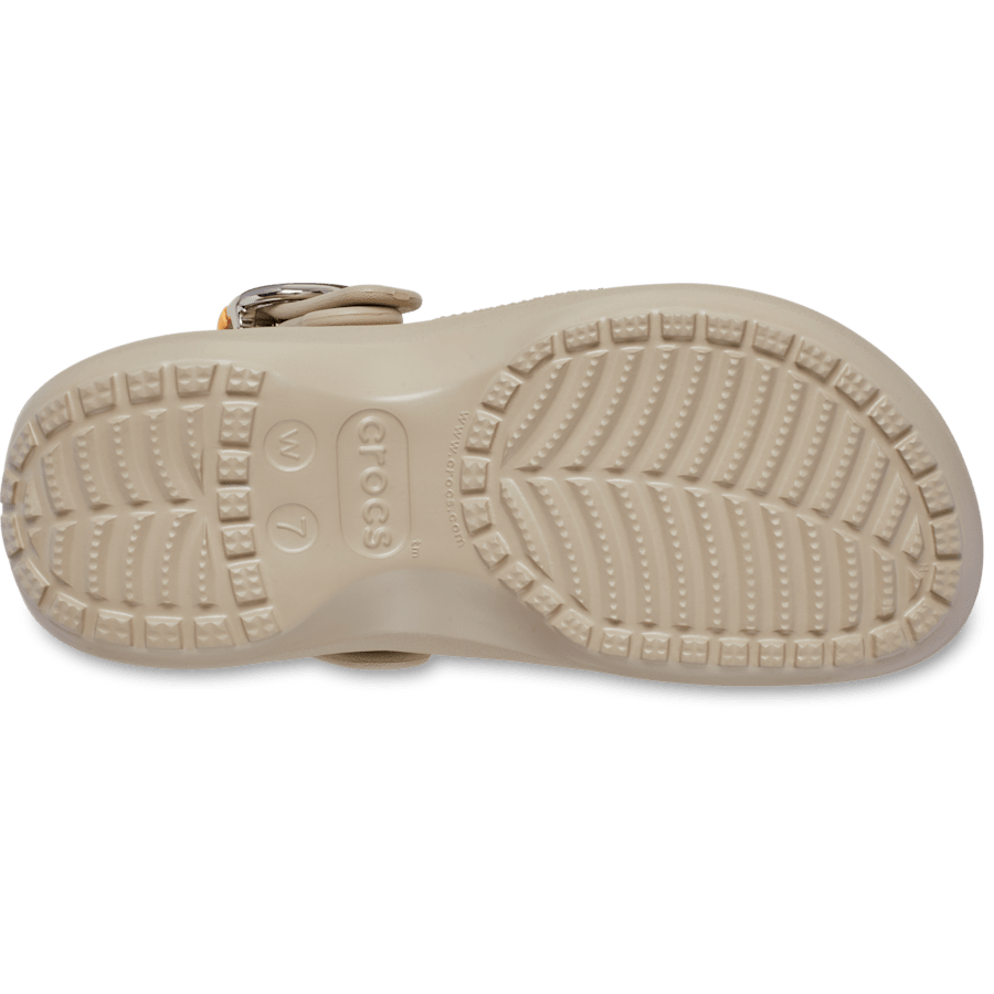 Classic Platform Dipped Buckle Clog - US 2564