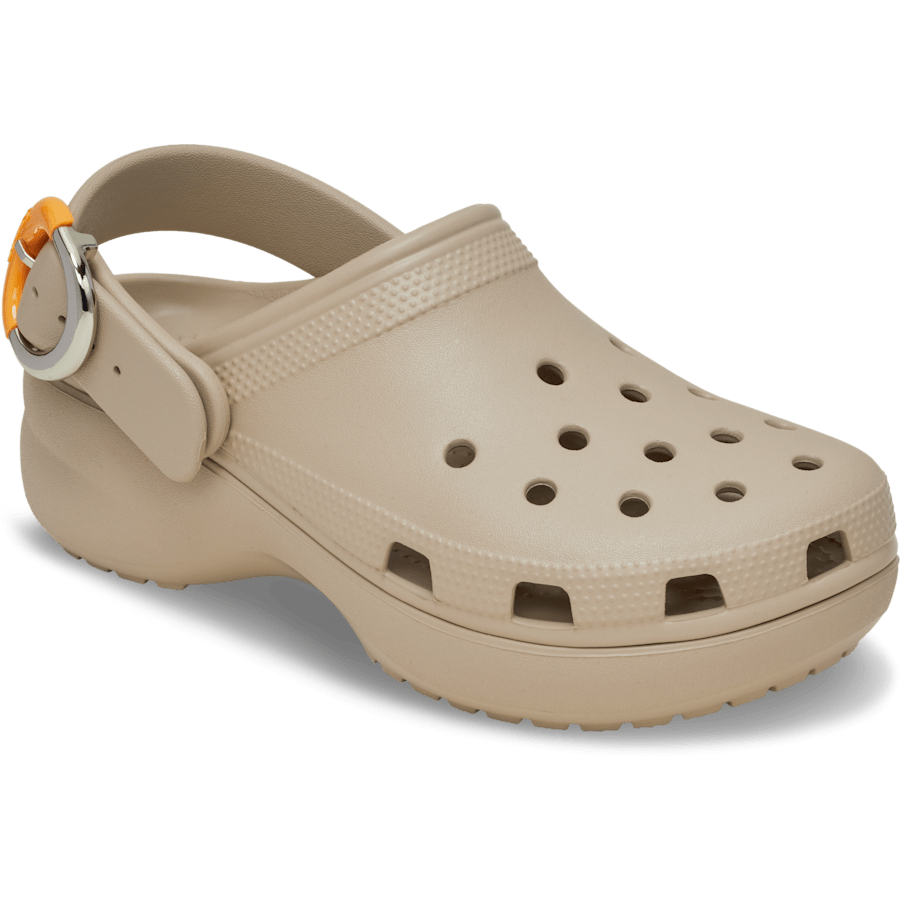 Classic Platform Dipped Buckle Clog - US 2564