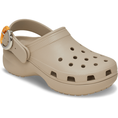 Classic Platform Dipped Buckle Clog - US 2564