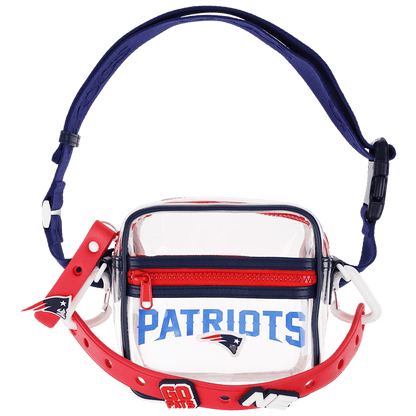 NFL New England Patriots Clear Stadium Bag - US 7465