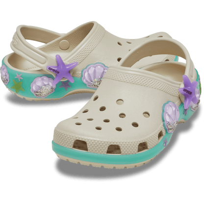 Toddler Classic Sea Sparkle Shaker Clog - US 2974