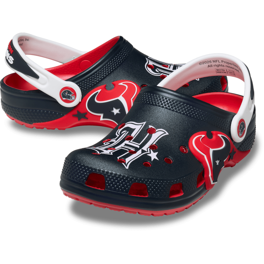 Kids' NFL Houston Texans Graphic Classic Clog - US 9133