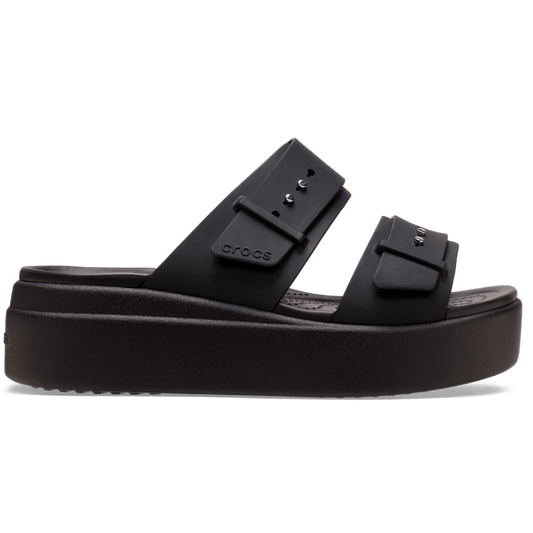 Brooklyn Buckle Low Wedge Sandal - US 3329