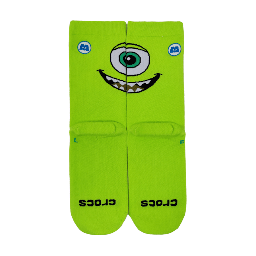 CrocsSocks Kids' Monsters Inc Mike - US 2334