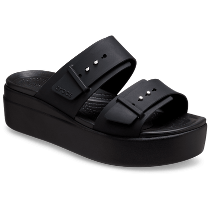 Brooklyn Buckle Low Wedge Sandal - US 3329