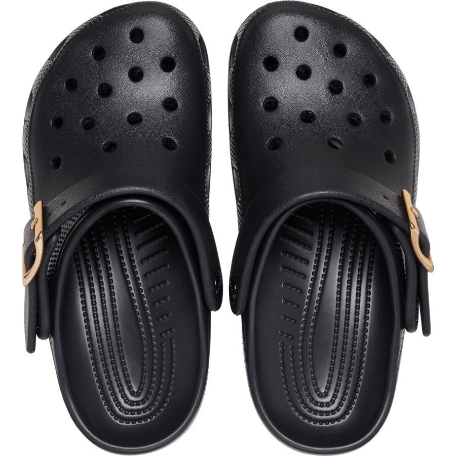 Classic Metallic Buckle Clog - US 7403