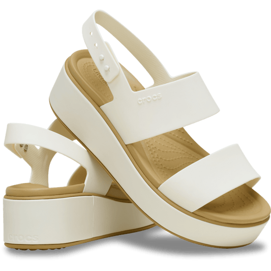 Brooklyn Low Wedge Matte Wrap Sandal - US 5758