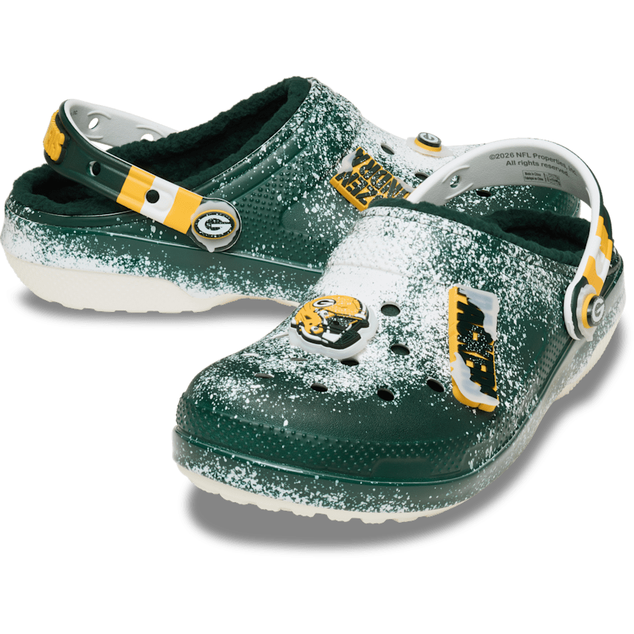 NFL Green Bay Packers Classic Lined Clog - US 6337